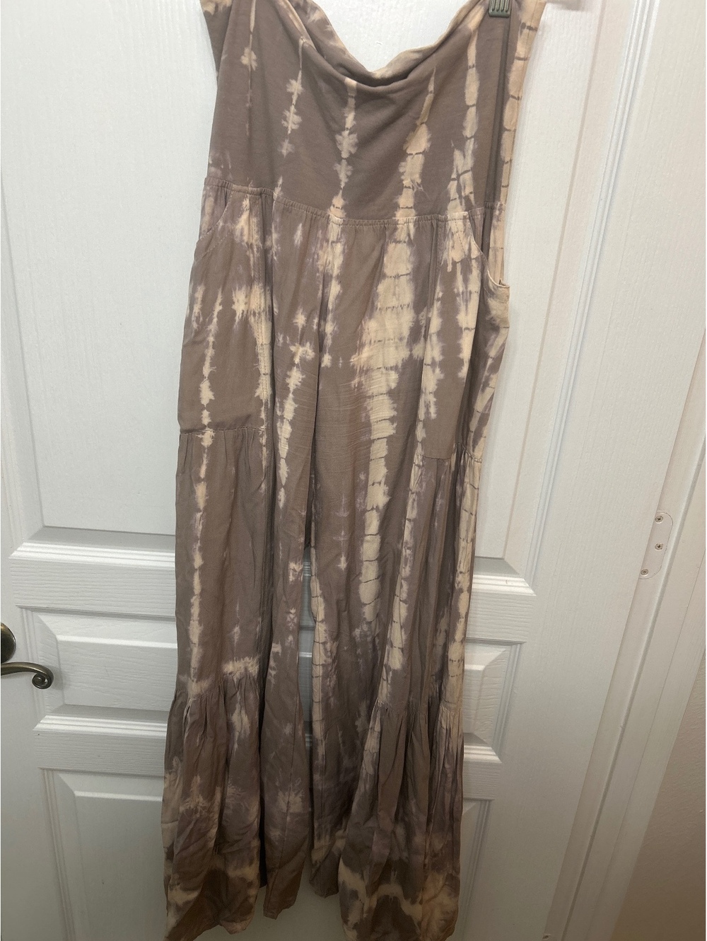 Bali Queen Tie-Dye Wide Leg Jumpsuit with Pockets